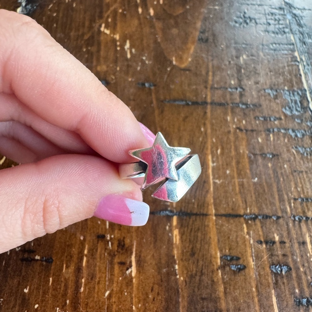 Silver Star Ring RETIRED JAMES AVERY